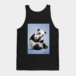 Panda and her baby Tank Top